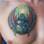 Tatuajul Scarab, de la fresce la tatuaje și schițe