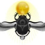 Tatuajul Scarab, de la fresce la tatuaje și schițe