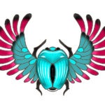 Tatuajul Scarab, de la fresce la tatuaje și schițe