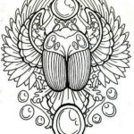 Tatuajul Scarab, de la fresce la tatuaje și schițe