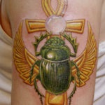 Tatuajul Scarab, de la fresce la tatuaje și schițe