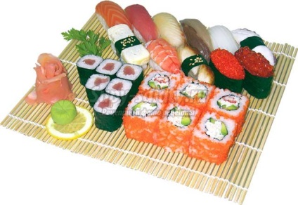 Top 5 sushi populare