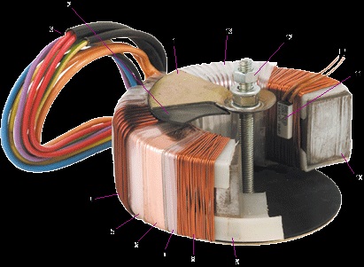 Трансформатор тороидальний-пристрій і конструкци