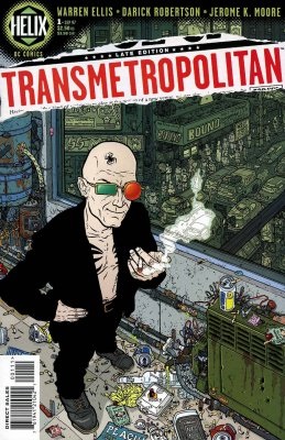 Transmetropolitan - o serie de benzi desenate, unicomică