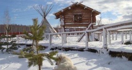 Locuri turistice din regiunea Chelyabinsk - Centrul Husky - Aquilon