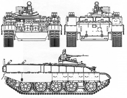 Transportator tare blindat Bt-t - revizuire militară