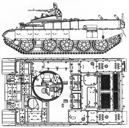 Transportator tare blindat Bt-t - revizuire militară