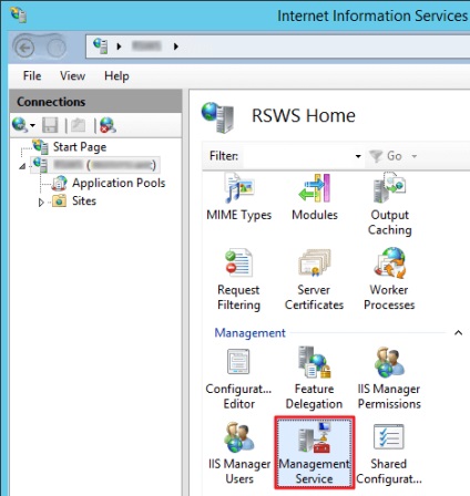 Conectare la distanță la serverul iis folosind managerul iis - blog