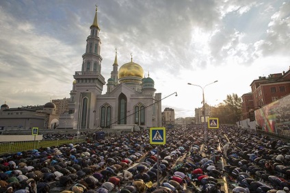 Uraza bairam în Moscova