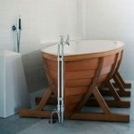 Fürdőszoba - tengeri stílusban a belső, tenger csempe a fürdőszoba számára