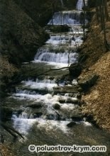 Cascada de Golokinsky, cascade din Crimeea, atracțiile din Crimeea