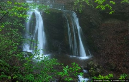 Cascada Golokinsky din cheiul Yaman-Dere - revista din Crimeea