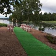 În parcul Monrepo pentru prima dată a avut loc o ceremonie solemnă de nuntă, de stat