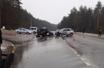 Ca rezultat al unui accident teribil pe autostrada Akatiev, o fată a murit