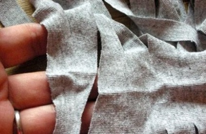 Tricotate pungi și cum să facă fire dintr-un tricou