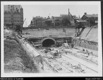 În tunelurile feroviare abandonate sub filmul de groază din filmul sydney
