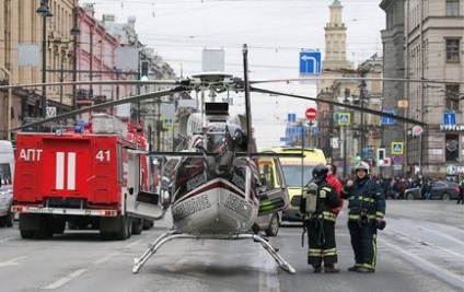 Explozia a răsunat în metrou din Sankt Petersburg