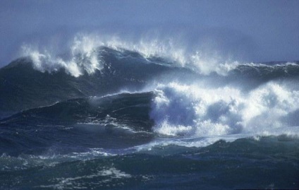 Curentul rece și cald al Oceanului Pacific