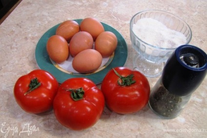 Ouă amestecate cu roșii - o combinație excelentă de produse rețetă 👌 cu fotografie pas cu pas, mâncați culinar la domiciliu