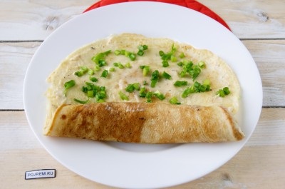 Egg roll - rețetă pas cu pas cu fotografie cum să gătești