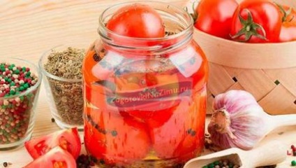 Aperitive pentru iarna dintr-o tomate cele mai bune retete cu o fotografie