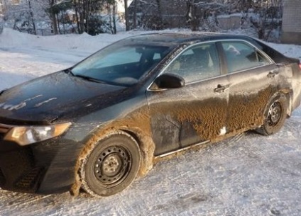 Захист порогів автомобіля від солі