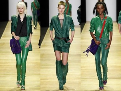 Culoare verde în haine