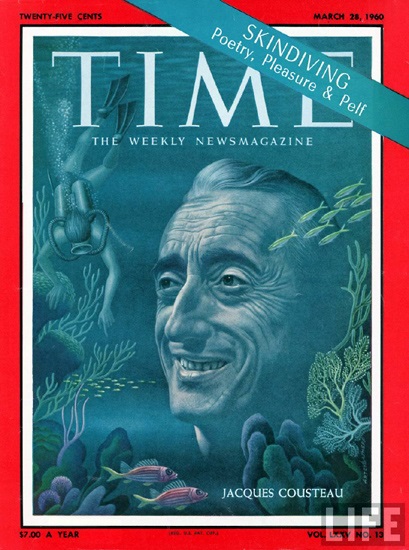 Jacques-Yves Cousteau, chedovek változás, változás blog