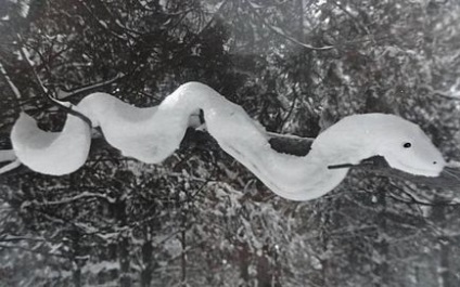 Змії зі снігу новорічна ніч