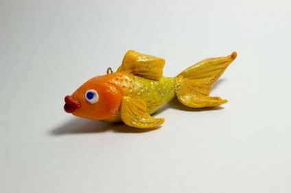 Goldfish din argilă polimerică, fă-o singură