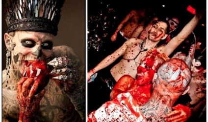 Зомбі бой- як виглядав Рік Дженест до і після нанесення татуювань
