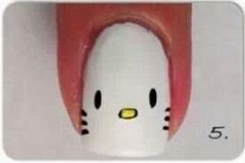 A kis állatok a körmöd, hogy a dallam a Hello Kitty-saját kezűleg (köröm stílus Hello Kitty-körmök kezével) A kis állatok a körmöd, hogy a dallam a Hello Kitty-saját kezűleg