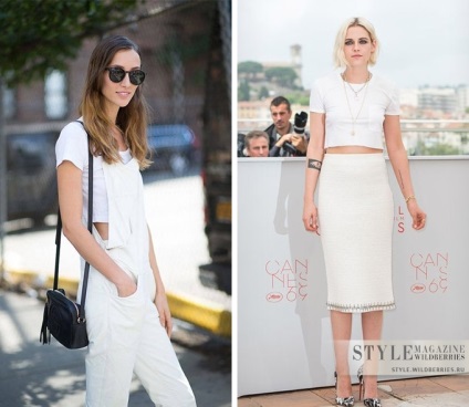 15 moduri stilate de a purta elegant un tricou alb în această vară, revista de stil de flori