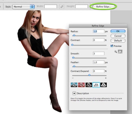 6. Gyakorlatok letölteni tárgyaknak a háttérből - az alapokat photoshop (eszköz) 6. Gyakorlatok letölteni tárgyaknak a háttérből - Photoshop alapok: