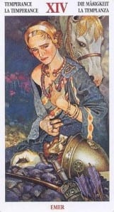 Arcana Tarot mértékkel, az értéke a kártya, a belső jelentését