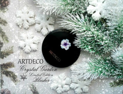 Artdeco crystal garden blusher - красиві в усіх відношеннях, холодні рум'яна для північних