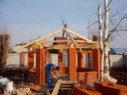 Gazebo cu gratar propriile fotografii