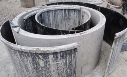 Preturile pentru inele de beton, fabricate pe maini