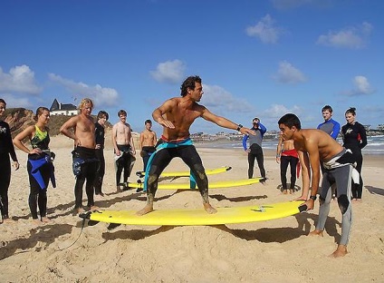 Safe surfing - cum să ajungeți la bord pentru prima dată, laboratorul de acțiune