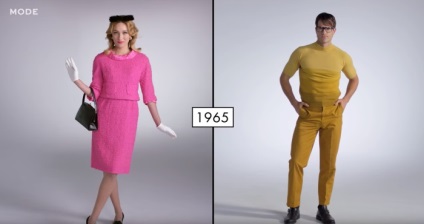 Lupta dintre sexe ca moda de bărbați și femei sa schimbat în ultimii 100 de ani