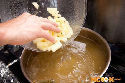 Borsch cu carne afumată - rețetă pas cu pas cu fotografie de gătit