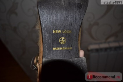 Черевики new look wide fit effect faux fur flat ankle boots - «осінні черевики за 680 рублів»,