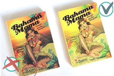 Бронзатор thebalm bahama mama - як відрізнити від підробки