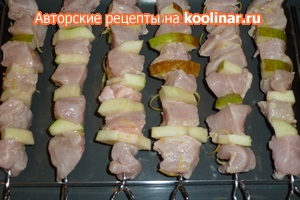 Broshety csirkemell almával (és ízletes diétát fit) recept fotókkal