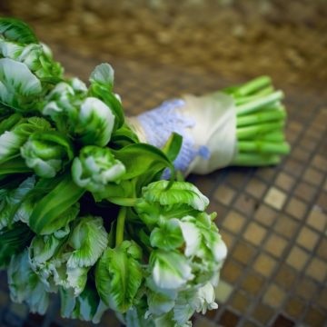 Buchete de mireasa cu flori verzi, care plante sunt mai bune