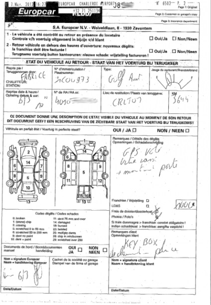 Masina de inchiriere exces de asigurare, de exemplu, worldinsure, o masina de inchiriat