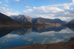 Charvak tározó, Üzbegisztán (Charvak) Lake Charvak, Üzbegisztán