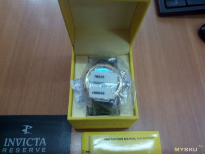 Годинники swiss made від invicta venom reserve модель 10820