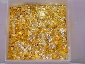 Що таке сусальне золото і як працювати з сухозлітним золотом