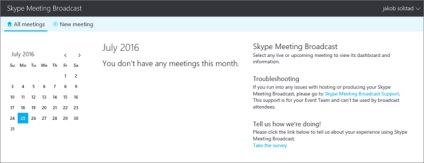 Ce este o întâlnire difuzată skype skype pentru afaceri